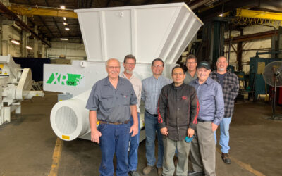 Cresswood designs and builds a brand new industrial shredder, the XR-500