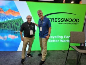cresswood-shredders-networks-with-hundreds-at-iwf-2022-paper-core-recycling-shredder