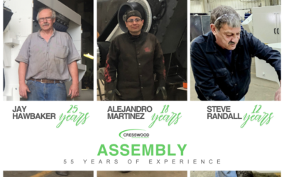 Spotlight on Excellence: Meet the Skilled Assembly Team Behind Cresswood’s American-Made Industrial Shredders and Grinders