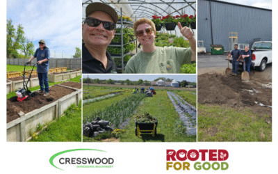 Planting Hope: Cresswood Dedicates Garden Feature and Supports Rooted for Good Amid Critical Funding Loss