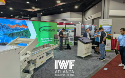 Cresswood at IWF Atlanta 2026: American-Made Industrial Shredders Meet the Woodworking Industry’s Biggest Stage
